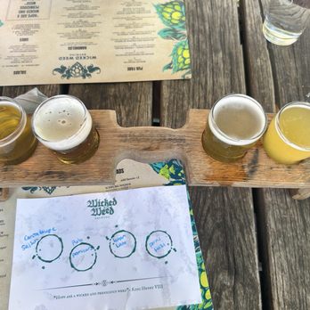 Wicked Weed Brewing - Flight - Brewpubs Near Me - Asheville, North Carolina Wicked Weed Brewing - Flight - Brewpubs Near Me - Asheville, North Carolina