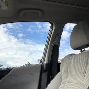 Watson's Window Tinting - 35% tint on front left window. Right rear window, no tint, factory Subaru privacy glass - Home Window Tinting Near Me - Santa Cruz , California Watson's Window Tinting - 35% tint on front left window. Right rear window, no tint, factory Subaru privacy glass - Home Window Tinting Near Me - Santa Cruz , California