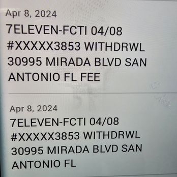 7-Eleven - Thieves check your statements - Convenience Stores Near Me - King George, Virginia