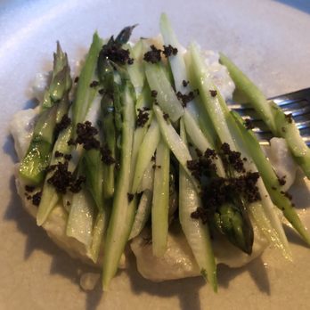 Automata - Pink snapper tartare with sliced asparagus - Australian Near Me - Chippendale, NSW Automata - Pink snapper tartare with sliced asparagus - Australian Near Me - Chippendale, NSW