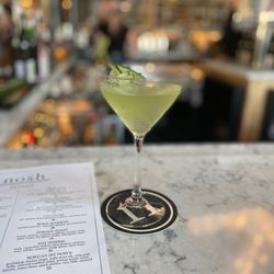 Nosh - Muddled, cucumber, jalapeño, Hendricks, gin, martini