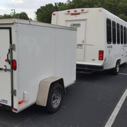 Barracuda Travels - 25 pax mini bus w/ramp trailer for tons of luggage, oversized cargo or mobility device.
