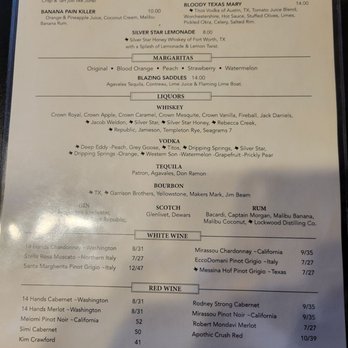 Fly By Night Cattle Company Steakhouse - Menu - Steakhouses Near Me - Cleburne, Texas
