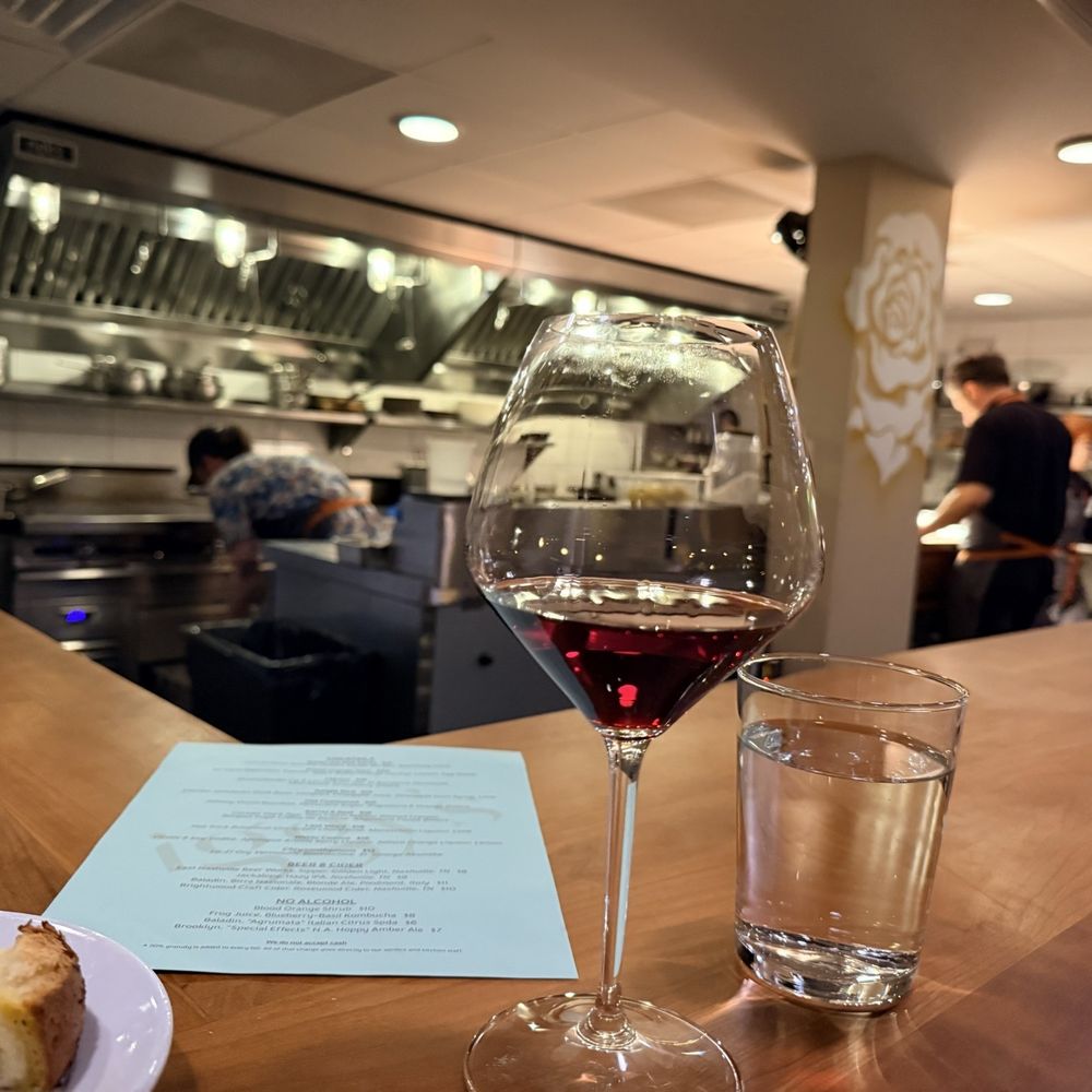 Amazing wine list!