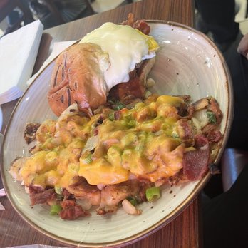 Amy's Omelette House - Jersey Sandwich with Loaded home fries - Breakfast & Brunch Near Me - Cherry Hill, New Jersey
