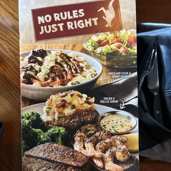 Outback Steakhouse - Menu cover - Steakhouses Near Me - Monroe, New York