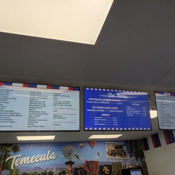 Handel's Homemade Ice Cream Temecula - Menu - Ice Cream & Frozen Yogurt Near Me - Temecula, California
