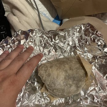 Chipotle Mexican Grill - Half size burrito - Mexican Near Me - Capitola, California