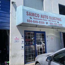 Exterior photo of Samco Auto Electric - Vancouver, British Columbia Exterior photo of Samco Auto Electric - Vancouver, British Columbia