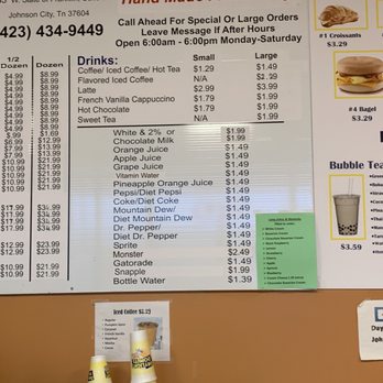 Daylight Donuts - Baked goods and drinks - Donuts Near Me - Johnson City, Tennessee