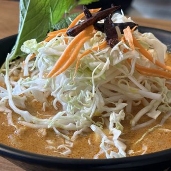 Cocomilk Cafe - Curry Noodle Soup (Khaopoon) - Laotian Near Me - Sacramento, California Cocomilk Cafe - Curry Noodle Soup (Khaopoon) - Laotian Near Me - Sacramento, California