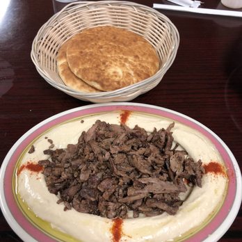 Alquds - Lamb hummus platter - Halal Near Me - Albuquerque, New Mexico