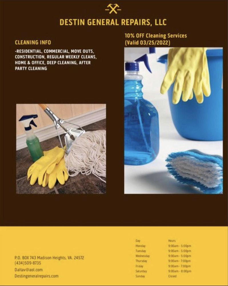 Slide of Destin General Repairs