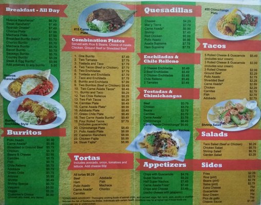 Menu photo 5 Lina's Mexican Restaurant Central Wichita, KS Menu photo 5 Lina's Mexican Restaurant Central Wichita, KS