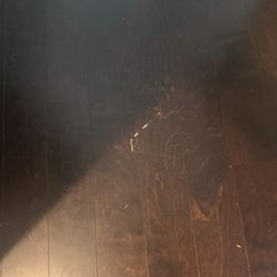 Scratches to hardwood floors