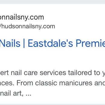 Hudson Nails - Well, technically it's Eastdale's only salon. - Nail Salons Near Me - Arlington, New York