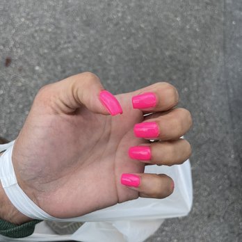 Happy Nails - Gel Regular Fill..: polish is messy - Nail Salons Near Me - Mulberry, Florida