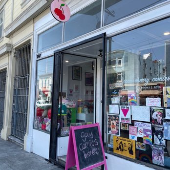 Sour Cherry Comics - Store front - Comic Books Near Me - San Francisco, California