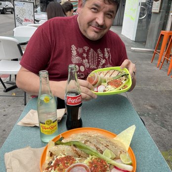 Sonoratown - Taco Chivichanga Shredded Chicken Mexican Soda - Mexican Near Me - Los Angeles, California