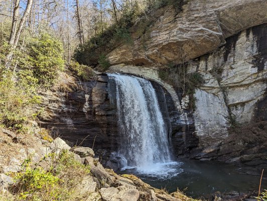 Looking Glass Falls by null