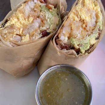 Millie's Cafe - Famous Breakfast Burrito(w/ bacon) - Breakfast & Brunch Near Me - Los Angeles, California Millie's Cafe - Famous Breakfast Burrito(w/ bacon) - Breakfast & Brunch Near Me - Los Angeles, California