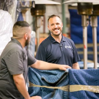 Just-In Time Moving & Storage - Smiling with the team! - Movers Near Me