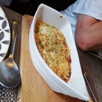 Ribeira Square - Cod Fish gratain in a boat :) - Portuguese Near Me - Porto, 13