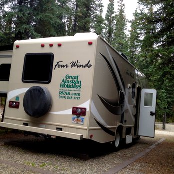Great Alaskan Holidays - Riley Creek Campground, Denali NP. - RV Rental Near Me - Anchorage, Alaska Great Alaskan Holidays - Riley Creek Campground, Denali NP. - RV Rental Near Me - Anchorage, Alaska