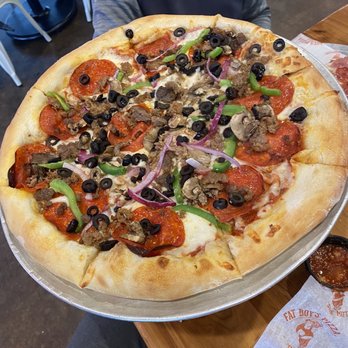 Fat Boy's Pizza - 16 Inch - The Fat Boy (Supreme) - Italian Near Me - Covington, Louisiana