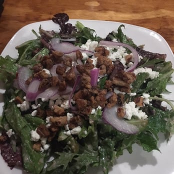 Mystic Grill - Mystic Salad - absolutely delicious!! (Although a tad dressing heavy; Id get it on the side next time) - Southern Near Me - Covington, Georgia