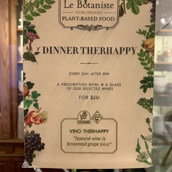 Le Botaniste - Wine Bars Near Me - New York, New York Le Botaniste - Wine Bars Near Me - New York, New York