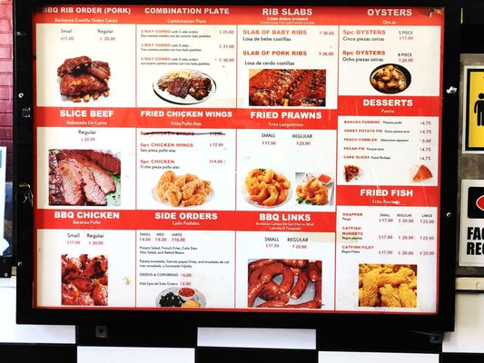 Menu photo 4 C J's BBQ & Fish Richmond, CA
