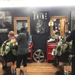 Alpha Haircuts For Men - Some guys getting haircuts for the day