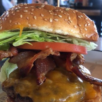 Joinery - Joinery Burger with Bacon - American Near Me - Sausalito, California