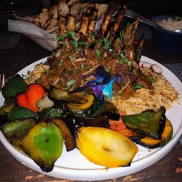 Lamb rack biriyani Lamb rack biriyani
