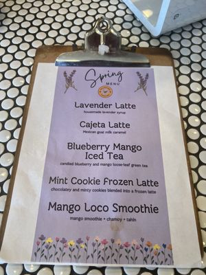 Menu photo 2 Mildfire Coffee Roasters San Antonio, TX