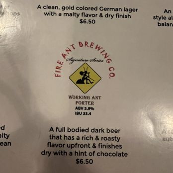 Fire Ant Brewing - Great porter!!!! - Bars Near Me - Tomball, Texas