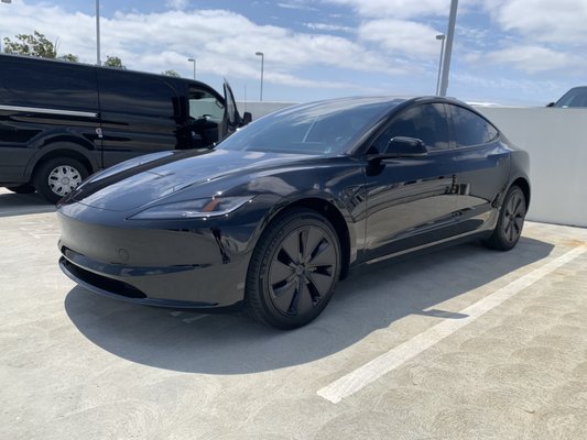 Full Ceramic Tint - Model 3 Highland - Tesla Model 3 Highland Full Ceramic Tint. 20% all sides, back and sunroof. 70% front windshield. 100% mobile