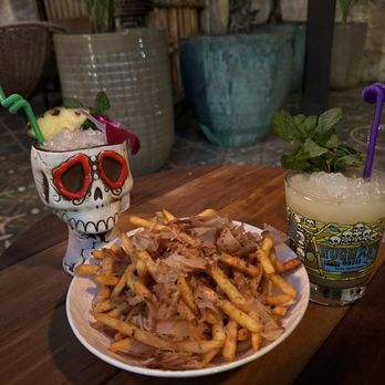 Hugman's Oasis - FURIKAKE FRIES, HALEKULANI and MAI TAI - Tiki Bars Near Me - San Antonio, Texas Hugman's Oasis - FURIKAKE FRIES, HALEKULANI and MAI TAI - Tiki Bars Near Me - San Antonio, Texas