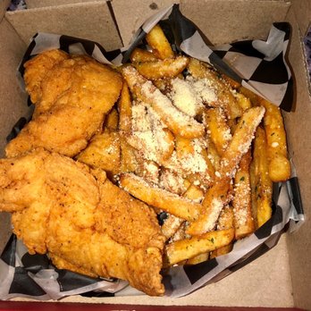 Wing Snob - 3pc Tenders w/garlic parmesan fries - Chicken Wings Near Me - Sterling Heights, Michigan Wing Snob - 3pc Tenders w/garlic parmesan fries - Chicken Wings Near Me - Sterling Heights, Michigan