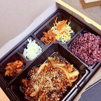 SOPO K-Grill - Spicy Pork Bulgogi + Soon Tofu soup lunch special - Korean Near Me - Temecula, California SOPO K-Grill - Spicy Pork Bulgogi + Soon Tofu soup lunch special - Korean Near Me - Temecula, California