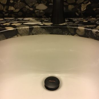 USA Cabinet Store - Sink cracking and off centered faucet - Kitchen & Bath Near Me - Fairfax, Virginia USA Cabinet Store - Sink cracking and off centered faucet - Kitchen & Bath Near Me - Fairfax, Virginia