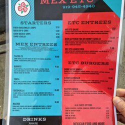 Menu.