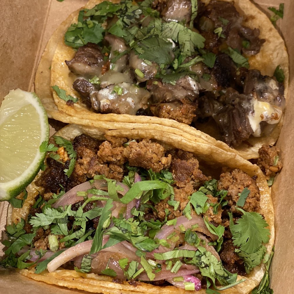 Taco Maya - Top: Chingon Taco, bottom: Chorizo Taco - New Mexican Cuisine Near Me - Schaumburg, Illinois Taco Maya - Top: Chingon Taco, bottom: Chorizo Taco - New Mexican Cuisine Near Me - Schaumburg, Illinois