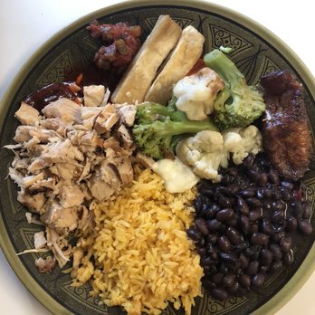 Tropical Grille - Takeout meal deal plated at home - Salad Near Me - Greenville, South Carolina Tropical Grille - Takeout meal deal plated at home - Salad Near Me - Greenville, South Carolina