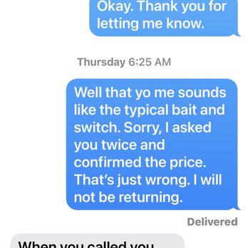 Salon Twenty One - Text from Kristi - Hair Salons Near Me - Denver, Colorado