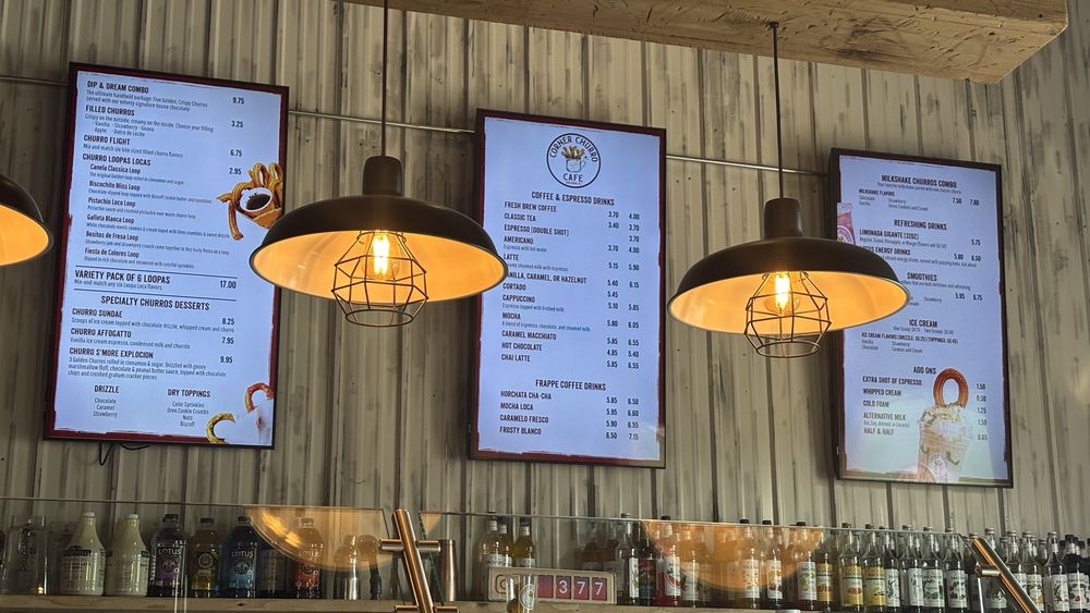 Corner Churro Cafe Logo