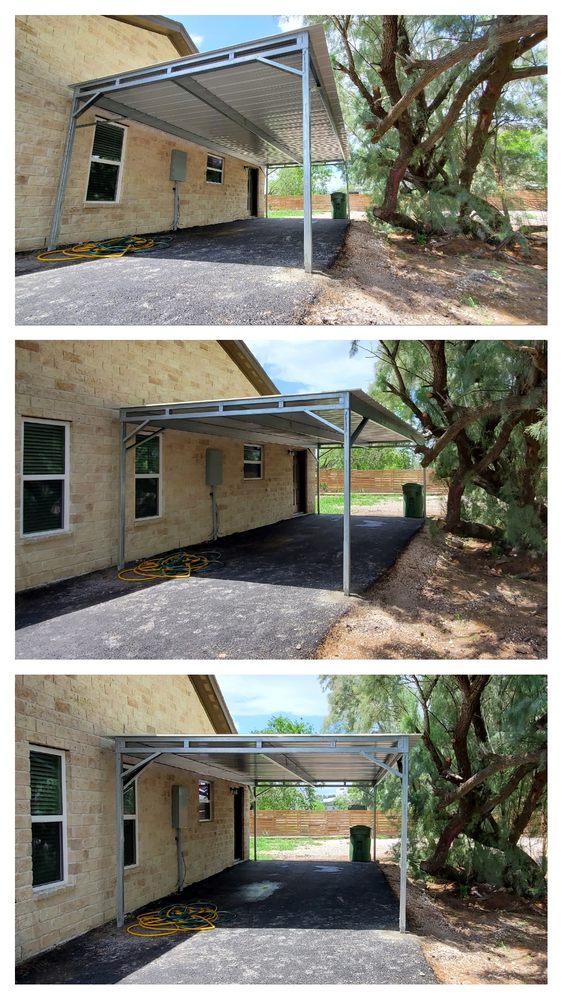 Slide of JC Benz Carports