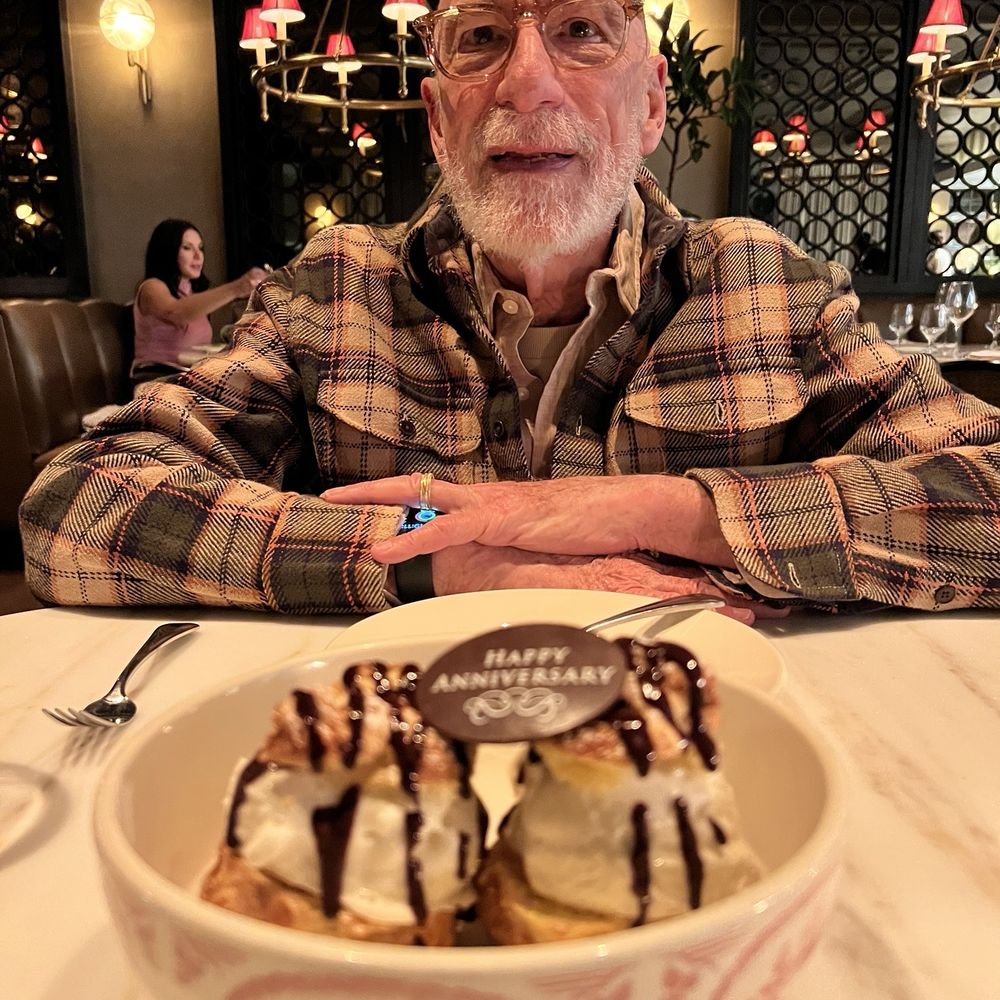 Le Ame - Our happy anniversary complementary dessert - Steakhouses Near Me - Phoenix, Arizona Le Ame - Our happy anniversary complementary dessert - Steakhouses Near Me - Phoenix, Arizona