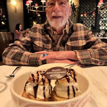 Le Ame - Our happy anniversary complementary dessert - Steakhouses Near Me - Phoenix, Arizona Le Ame - Our happy anniversary complementary dessert - Steakhouses Near Me - Phoenix, Arizona